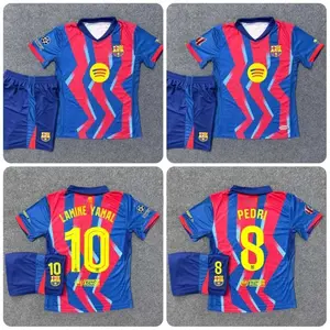 Barcelona FC 2025/2026 Football Kit Cup Competition Edition Premium Polyester Fabric Authentic Match Fit Breathable Moisture-Wicking for Fans and Players