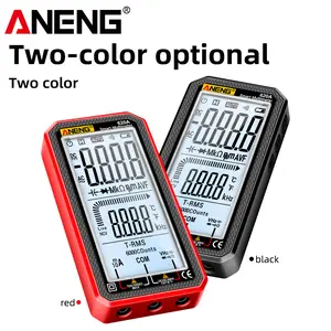 ANENG 620A Smart Digital Multimeter - 6000 Counts True RMS, Full LCD Display, Measures AC/DC Voltage, Current, Resistance, Temperature, NCV Tester for Electricians, Father's Day Gift