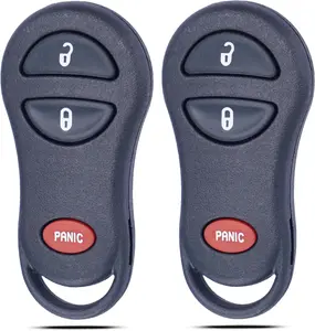 Key Fob Keyless Entry Fits for Chrysler Town & Country Chrysler Voyager Dodge Ram Dakota Durango Caravan 1999 2000 2001 2002 2003 2004 2005 Remote Control Key Replacement GQ43VT17T (set of 2)