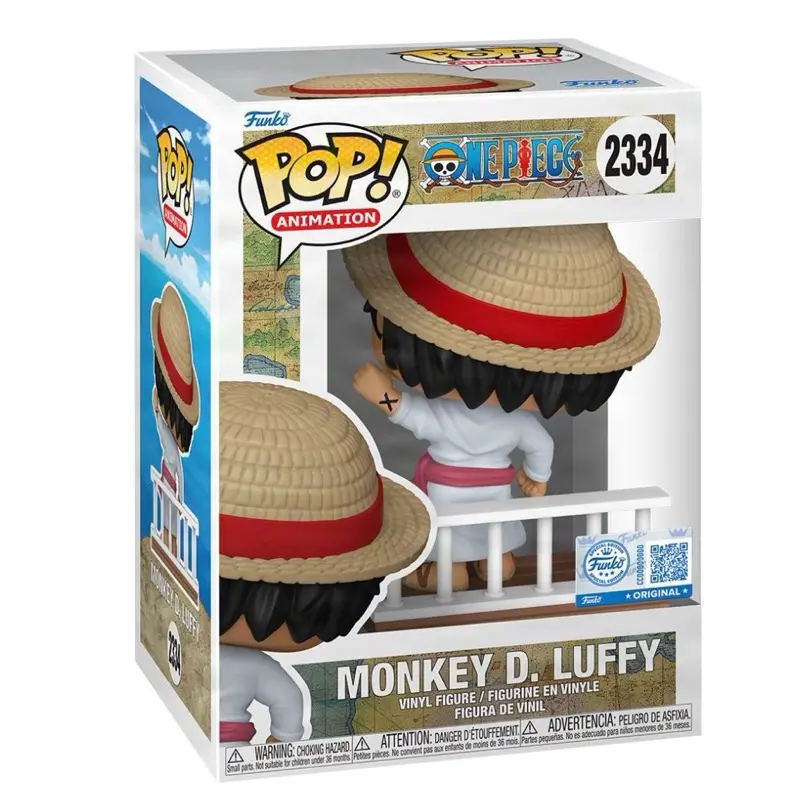 Anime Funko Pop! Luffy #2334 (One Piece) - Anime Collectible Vinyl Figure