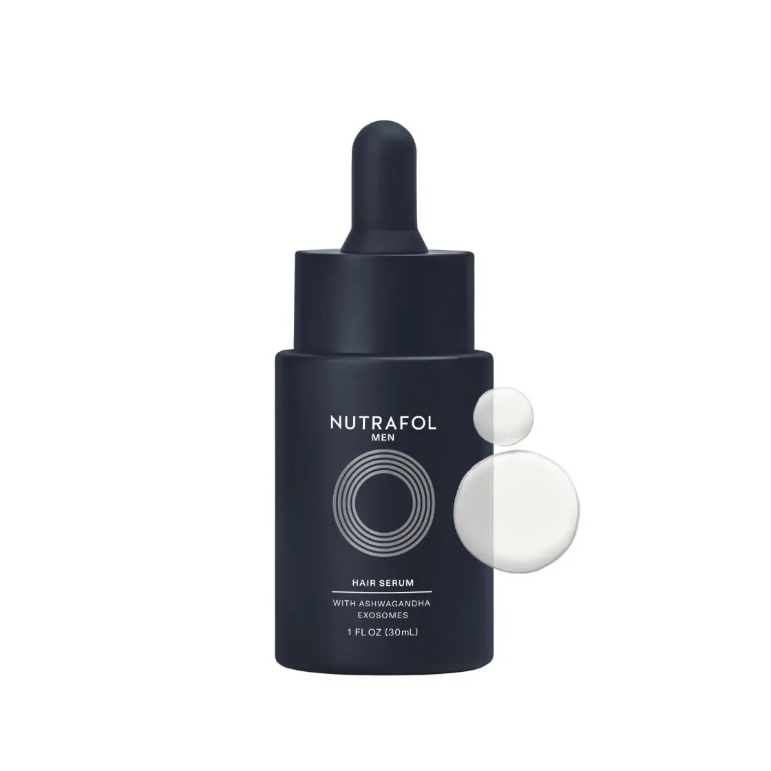 Nutrafol Men Hair Serum, Clinically Tested to Support Visibly Thicker, Stronger-Feeling Hair, Lightweight and Non-Greasy, for Daily Use