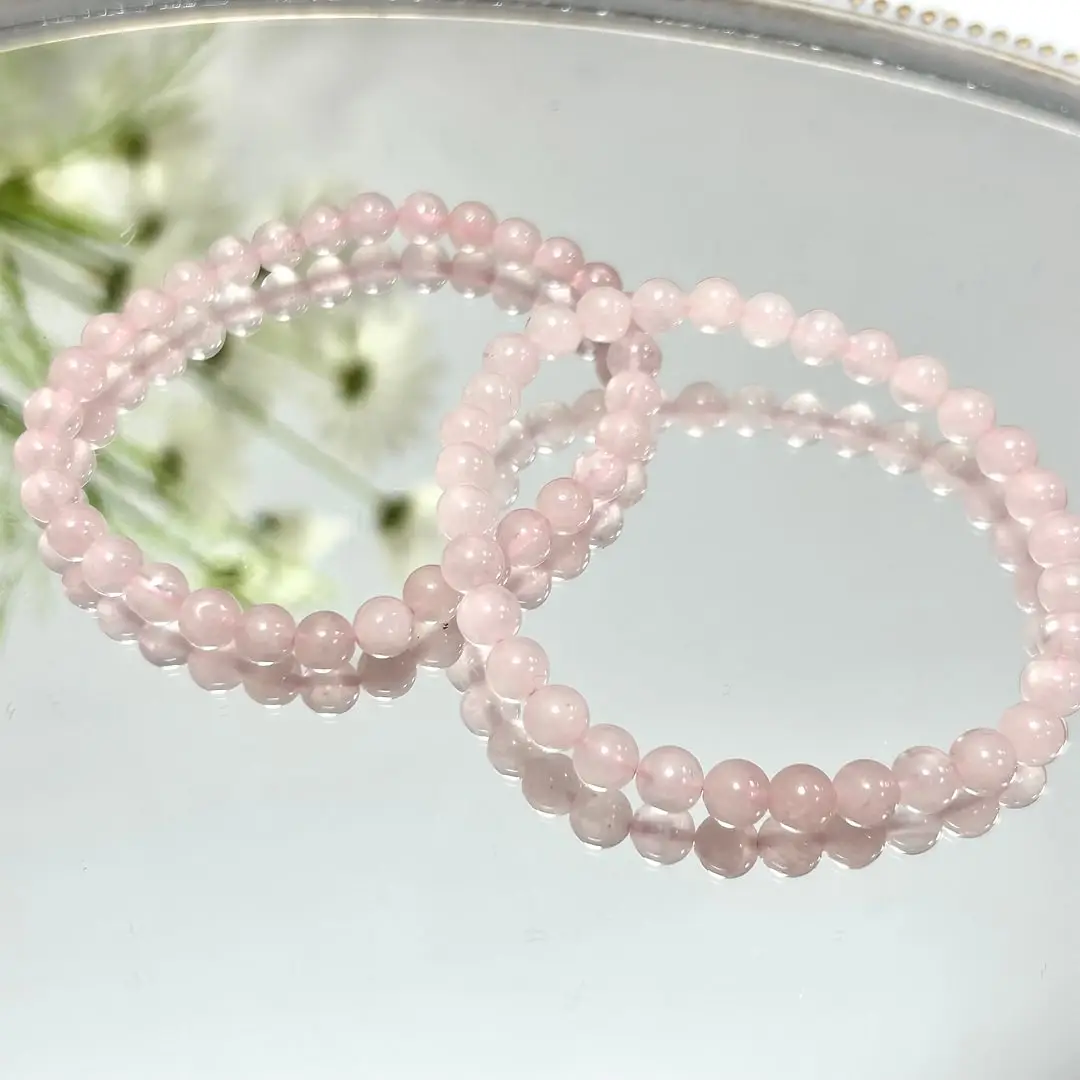 Rose Quartz Bracelet 6mm/8mm/12mm