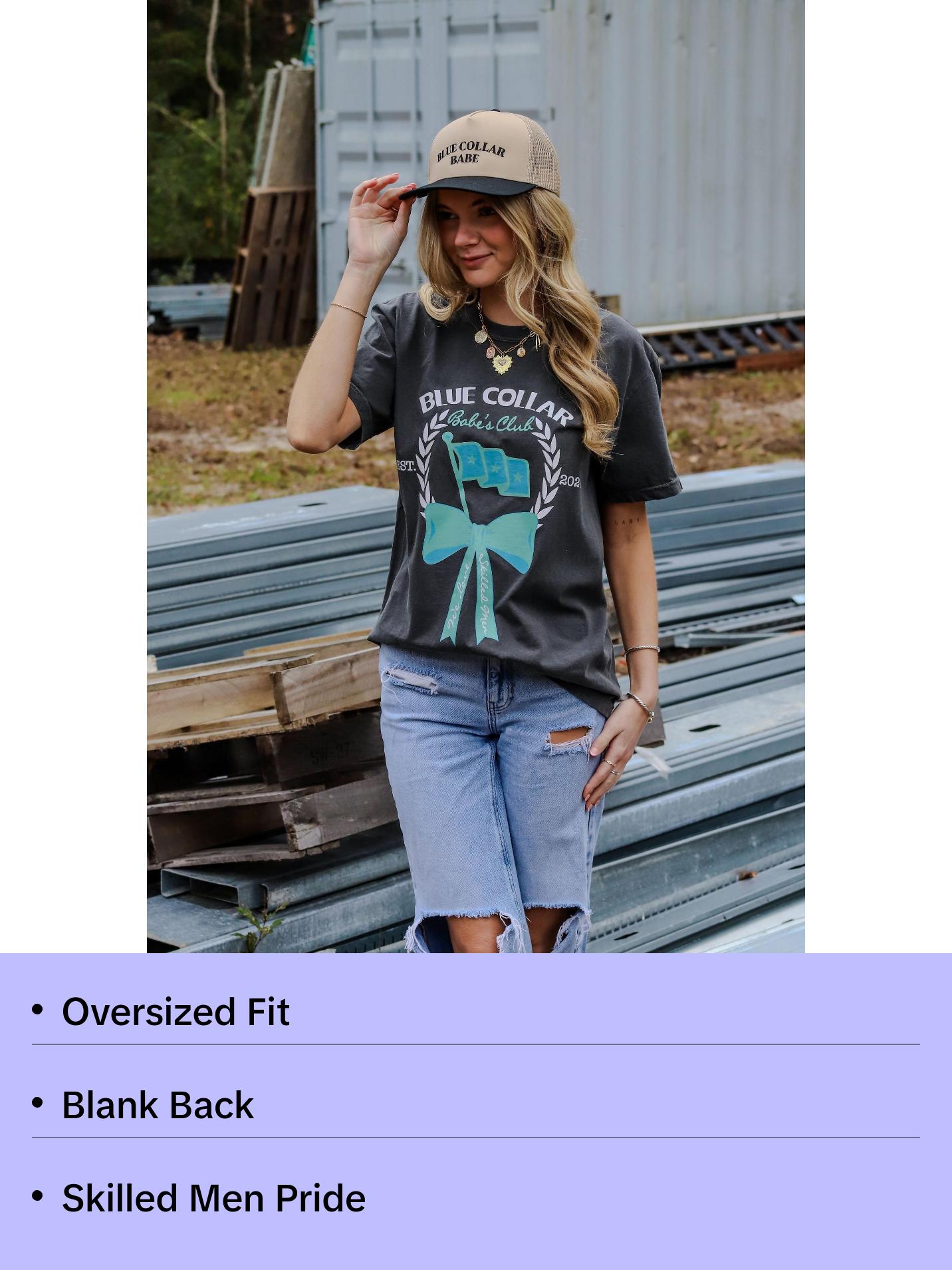 Blue Collar Babe Club Tee