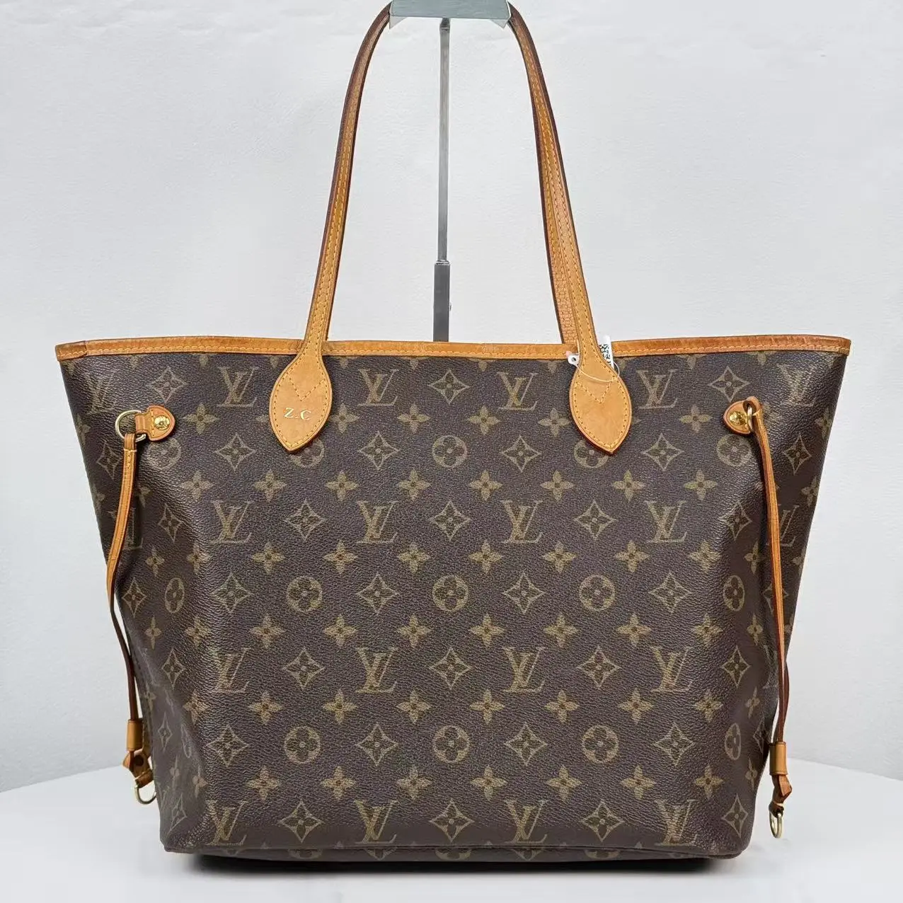 Pre-owned Louis Vuitton Neverfull Monogram Canvas Tote Bag 21668397