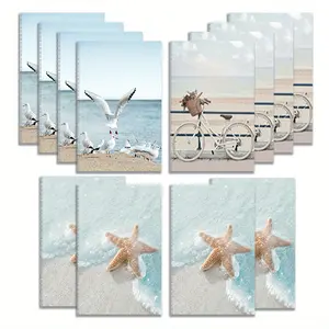 12piece 3.2x5 Inch Lightweight Mini Journals Clean Design Pocket Notebooks Perfect for Meeting Minutes Shopping Lists and Creative Jottings