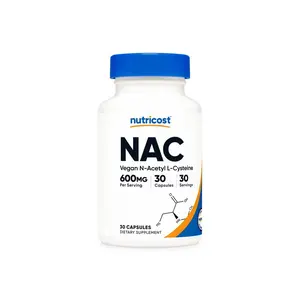 Nutricost N-Acetyl L-Cysteine (NAC) Supplement Capsules