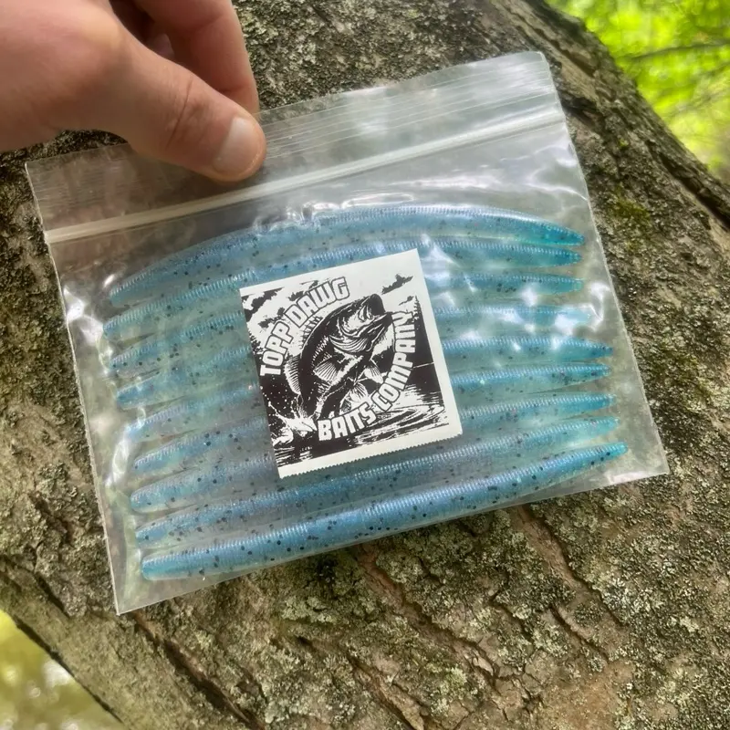 Premium Blend- Topp Dawg Baits 5.25” Shine Series- “Heisenberg Shine”