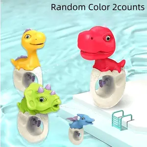 Dinosaur Water Spray Toys 2pc Set for Kids 3 Years and Up, Fun Pool and Beach Toy for Interactive Bath Time, Perfect Birthday and Christmas Gift