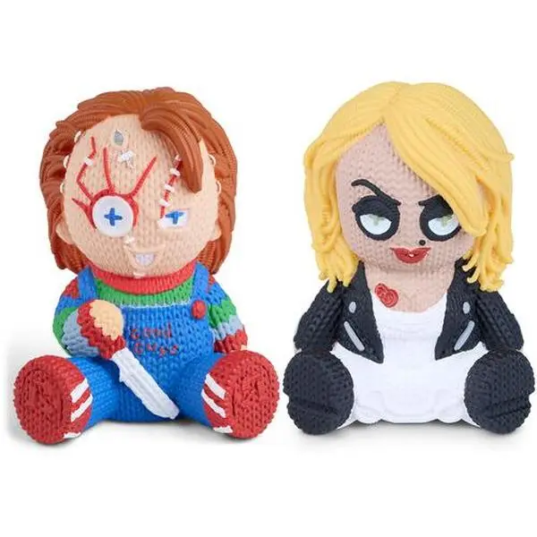 Bride of Chucky - Chucky & Tiffany 2-Pack Vinyl figurine/statue – Handmade by Robots  [COLLECTIBLES] Vinyl figurine/statue, Collectible