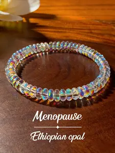1 Piece of Fashionable Colored Artificial Crystal Bead Bracelet, Simple and Casual, Versatile and Personalized Bracelet for Both Men and Women