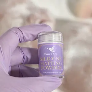 SAMPLE Pixie Dust Silicone Matting Powder 10g Professional Matte Finish for Artists Uncured & Cured Silicone USA Made