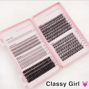 Cluster Couture DIY Lash Kit - Customizable Look for Bold, Salon-Quality Eyelashes - Makeup
