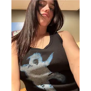 Falling Ribbed Crop Tank