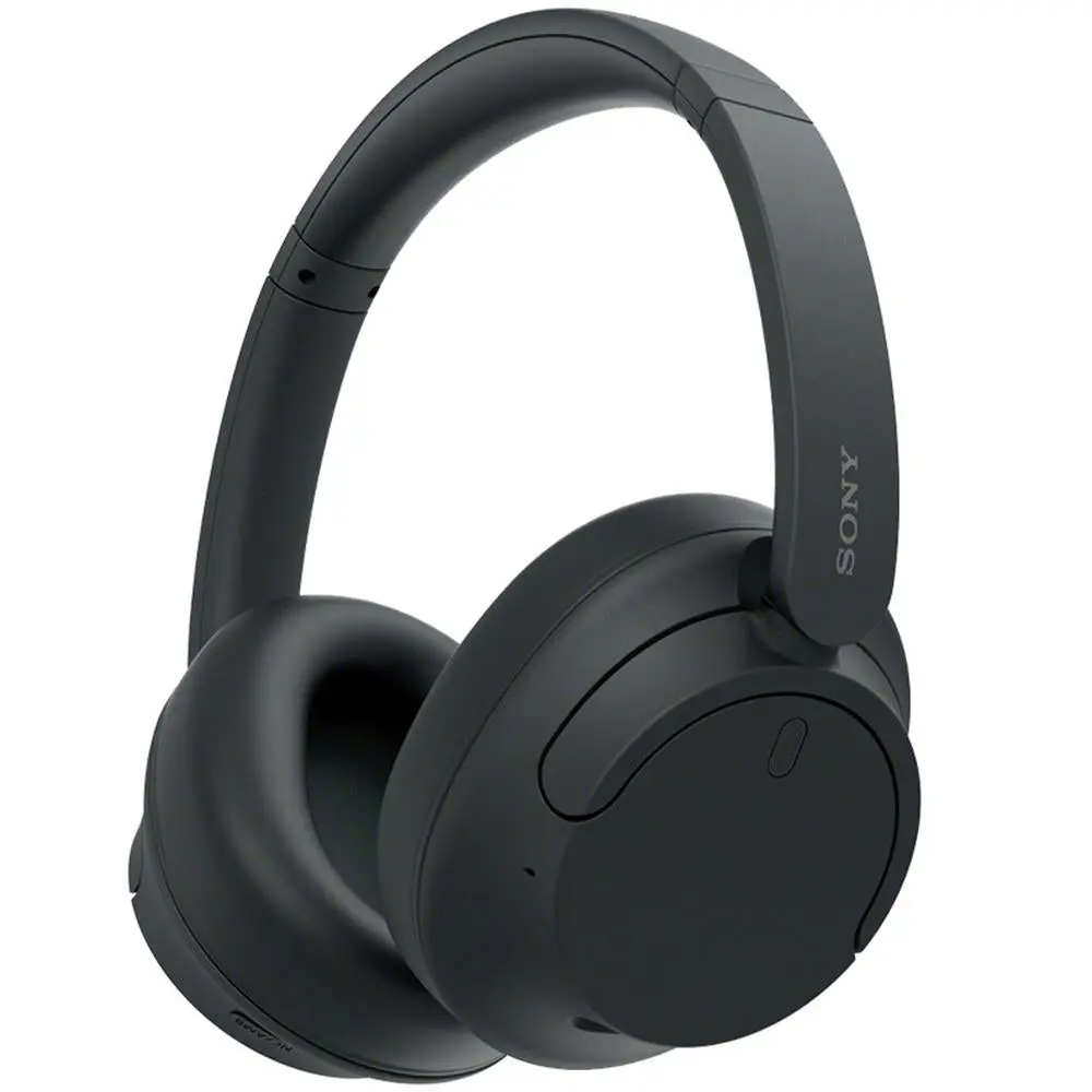 Sony Wireless Noise Cancelling Headphone with Bluetooth Connection, Audio Enhancement, Quick Charging, and Soft Earpads - Black WHCH720N/B, Headset