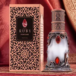 Arabian Style Men's Cologne Spray, Arabian Scent, Arabic Inspired Scent, Crazylife Ruby Perfume, Non-Alcoholic Fragrance, 1 Box Packaging, Ideal Gift for Him
