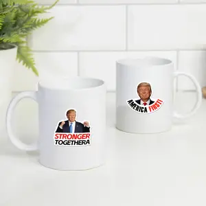 100PCS Funny STICKERS（Includes 20 different versions） Donald Trump 100 Pcs Large Size Stickers for Laptop, Phone, Car, and Water Bottle - Trump Decal for 2025