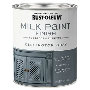 Rust-Oleum 235048 30 oz Milk Paint, Kensington Gray