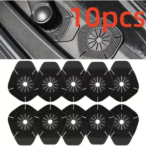 10pcs Silicone Windshield Wiper Shaft Protective Sleeves, Universal Fit for Cars Trucks Suvs, Non-Sponge Rubber, Unvulcanized
