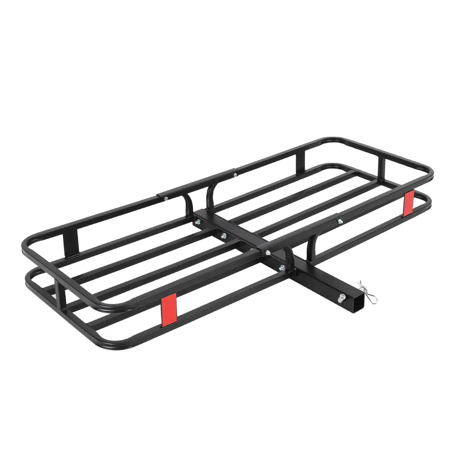Hitch Cargo Carrier,500 LBS Cargo Carrier Hitch Mount,53" x 19" x 6", Vehicle Cargo Basket for 2" Receivers, Easy Assembly, Convenient Cargo Carrier for SUV, Truck, and RV