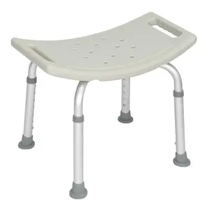 【Father's Day Gift】Shower Chair Bath Seat for Tub or Shower Bench for Inside Shower, Made of Non Slip Aluminum with Plastic Seat, No Tools Needed, Adjustable Height, Holds Weight up to 300 Pounds, Bath Bench,
