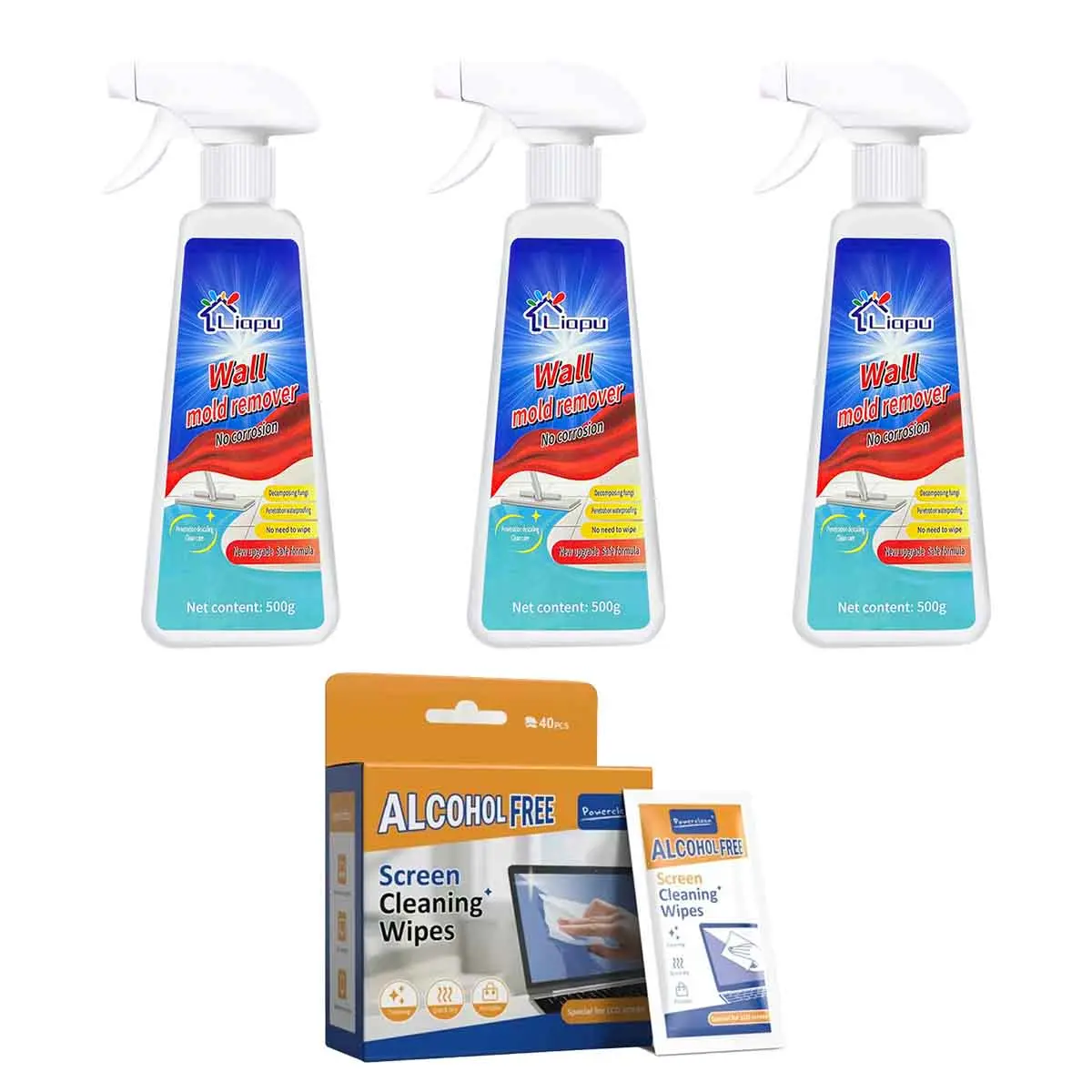 3 PC+Screen cleaning cloth