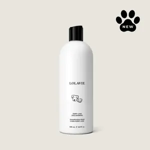 Puppy Love Dog Shampoo Infused With Coconut, Vegan Probiotic Peptides & Colloidal Oats For Soft & Shiny Fur