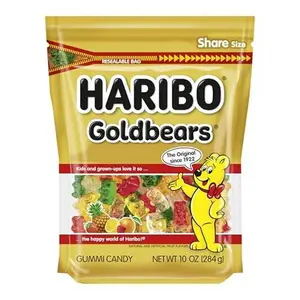 HARIBO Goldbears, Gummi Candy, 10 oz Resealable Bag, Assorted Flavors