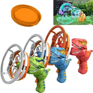 ABS Fan Dinosaur Bubble Machine Bubbles in Bubble Bubble Dinosaur Outdoor Auto Bubble Machine Handheld Bubbles in Bubble