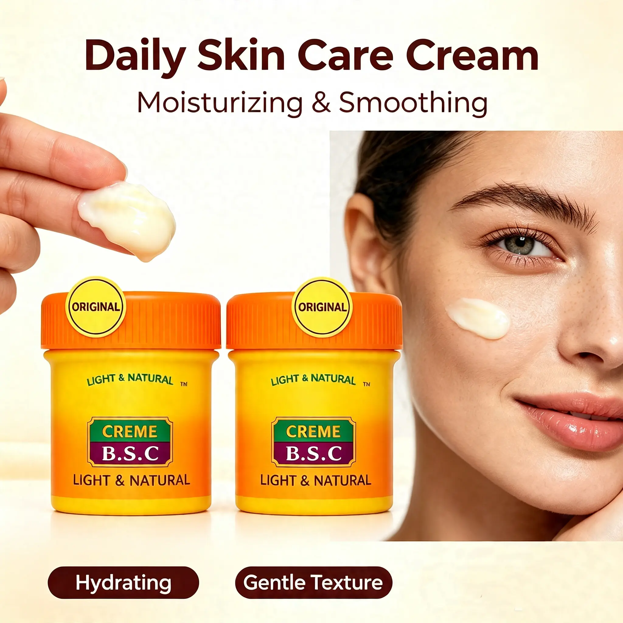 【30ml*2】Original Soft Skin Moisturizing Treatment Cream