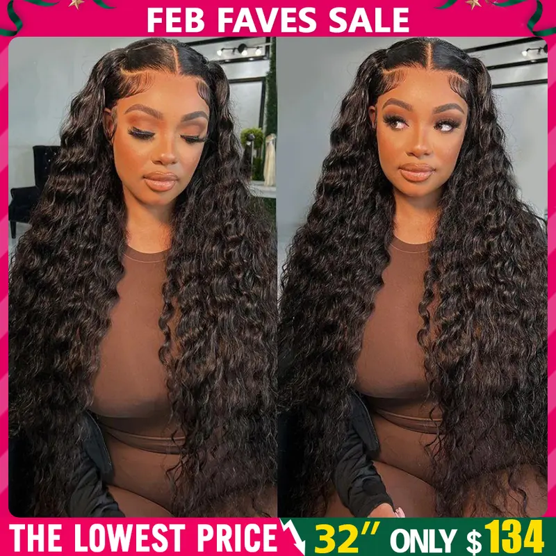 Curly Human Hair Blend LaceFront Wig 22-26 inches! Amazon.com : PRIMELACE 26 inch HD Lace Front Wigs Human Hair  main image 3