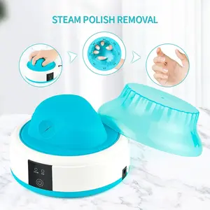 Electric Nail Polish Remover Machine, Soaking Bowl acetone proof, Acrylic Nail Remover Kit, Dip Remover for Nails, Heating Cleaner for Nail Gel