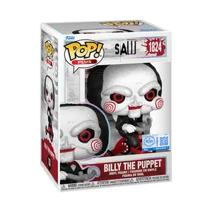 Funko Pop! Plus Saw - Billy the Puppet #1824 Exclusive (Sticker may vary) Collectible Pop Vinyl Figure