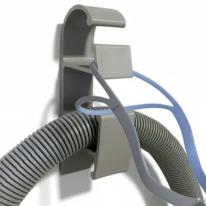 1Pc/2Pcs CPAP Hose Holder with Anti-Unhook Feature, CPAP Hose Holder for Bed Avoid Tangle and Prevent Blockage，CPAP Hose Hanger for Tube Bedside & Sleep，CPAP Accessories Supplies No Punching Require Home