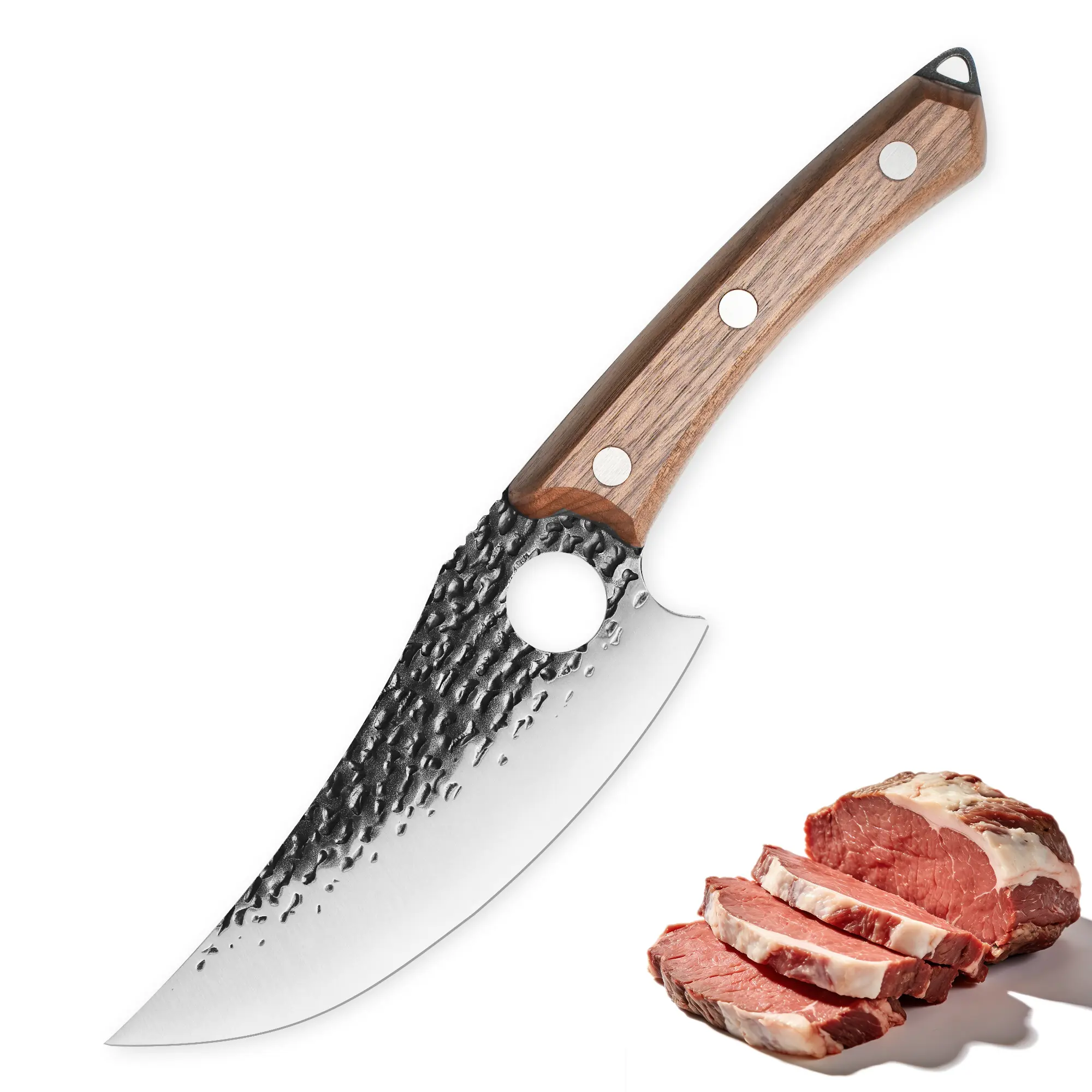 NULAS Summerwins Professional Multi-Purpose Chef's Kitchen Knife - Razor-Sharp Stainless Steel Blade, Rust-Resistant, Ergonomic Design Cooking Knife for Indoor-Outdoor Use