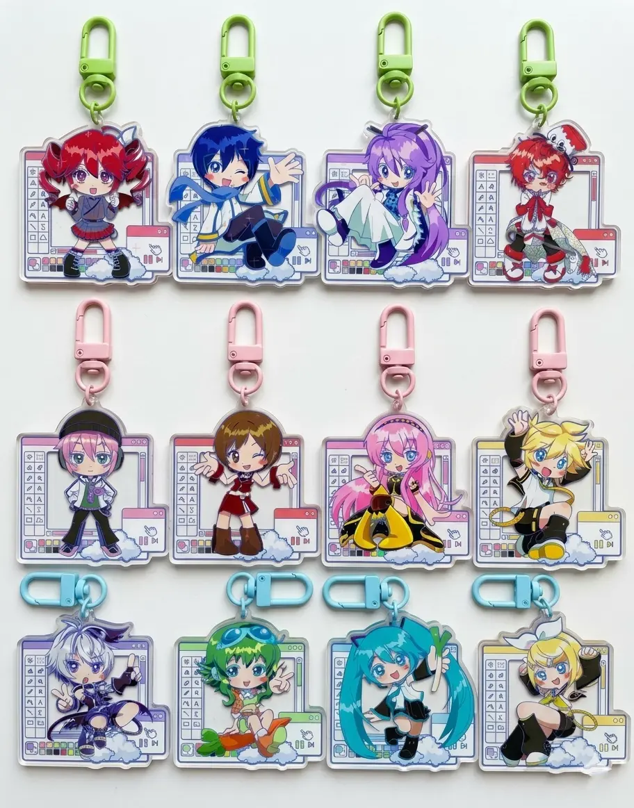 Vocaloid Vocal Synth Windows Keychains
