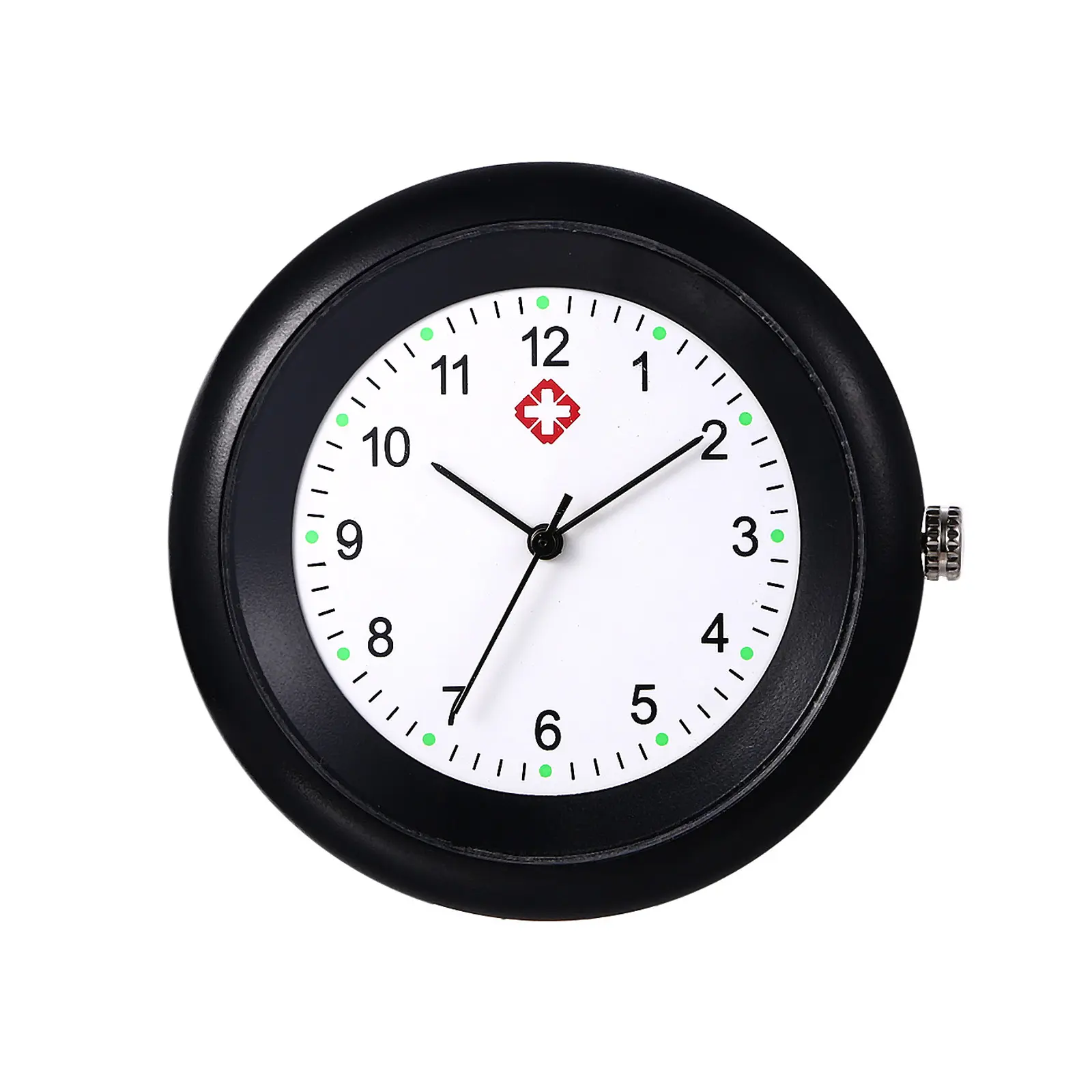 OIDEA Women's Clinical Clip-On Pin Fob Watch - Easy-Read, Upside Down Design for Healthcare Professionals, Fashion Accessories