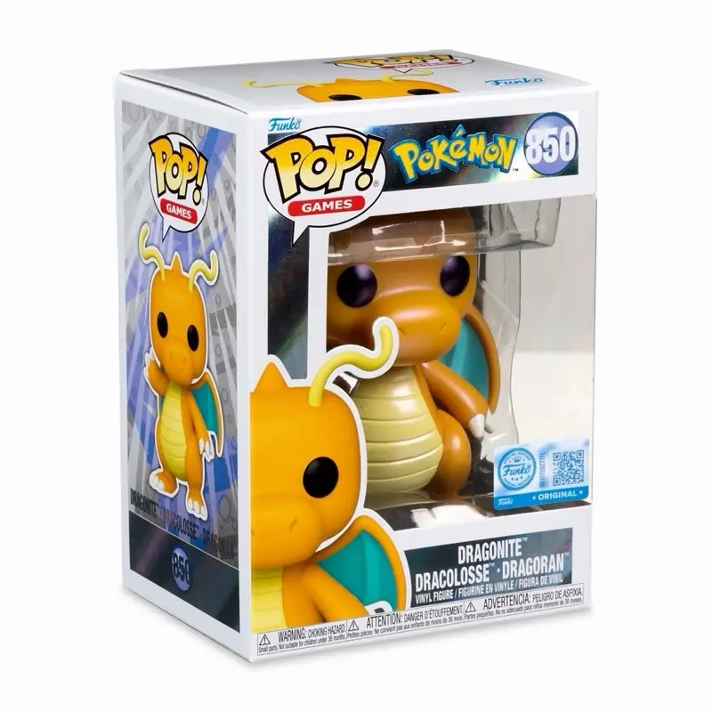 Dragonite Pearlescent Funko 850 Vinyl Figure by Funko