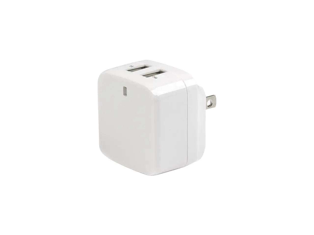 StarTech USB2PACWH Travel USB Wall Charger - 2 Port - White - Universal Travel Adapter - International Power Adapter - USB Charger