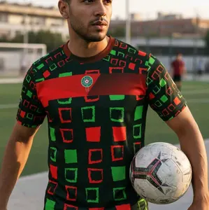 Morocco National Team Hakimi 2 Home Men Jersey - Customizable Name and Number