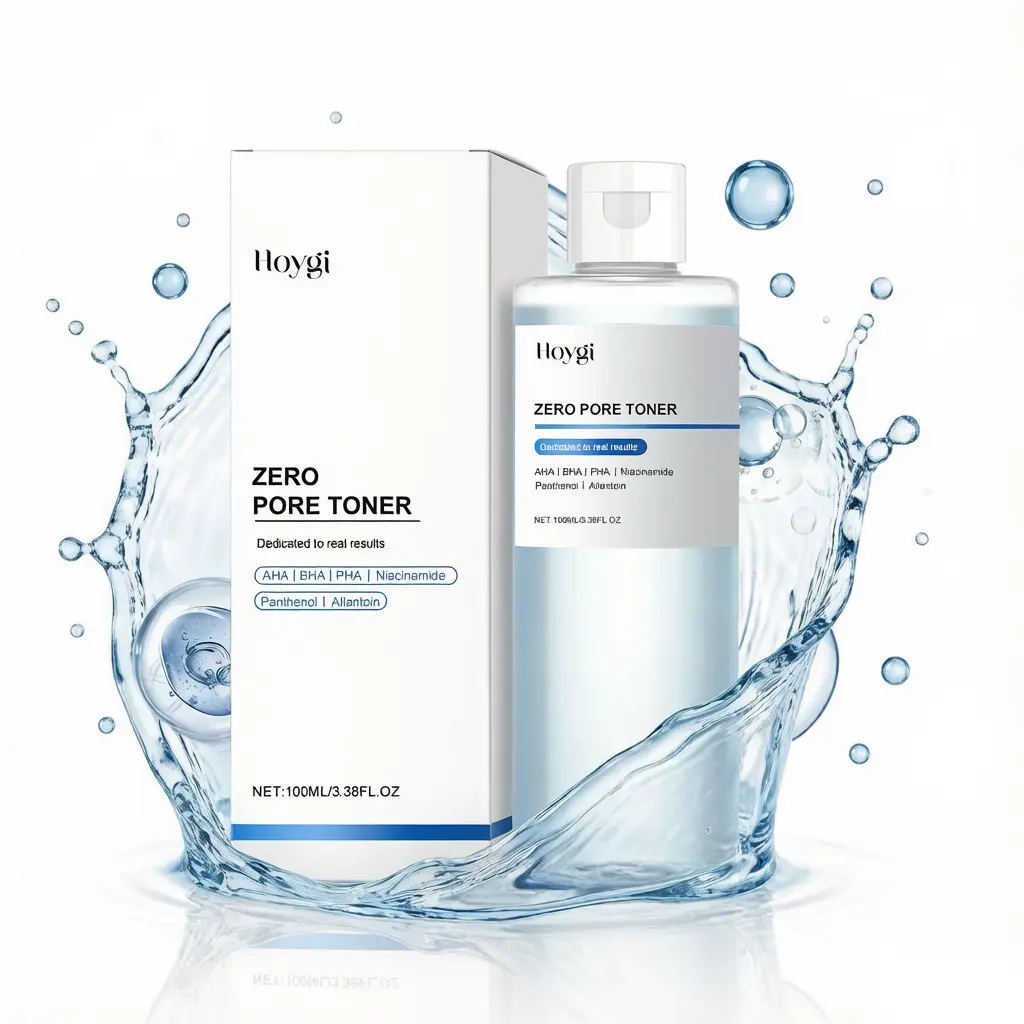 Pore-Minimizing Facial Toner (100ML) - AHA BHA PHA & Niacinamide Infused, Oil-Control, Exfoliating Skincare Water with Panthenol & Allantoin for Soothing Purification