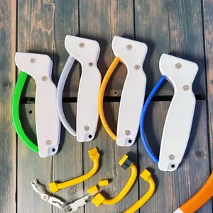[4pcs Tungsten Steel Sharpener] 4pcs Advanced Tungsten Steel Knife Sharpener 1set - Restore and Repair Pocket Knives, Serrated Knives, Axes and Sabres Kitchen