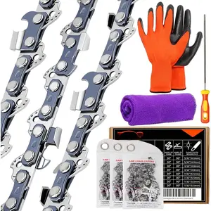 3 count 16 Inch  Chain 3/8" LP Pitch 043'' Gauge 55 Drive Links Replacement for Stihl 017 018 019, E 140, MS 170, MS 180, Replaces 36100050055, 61PMM355