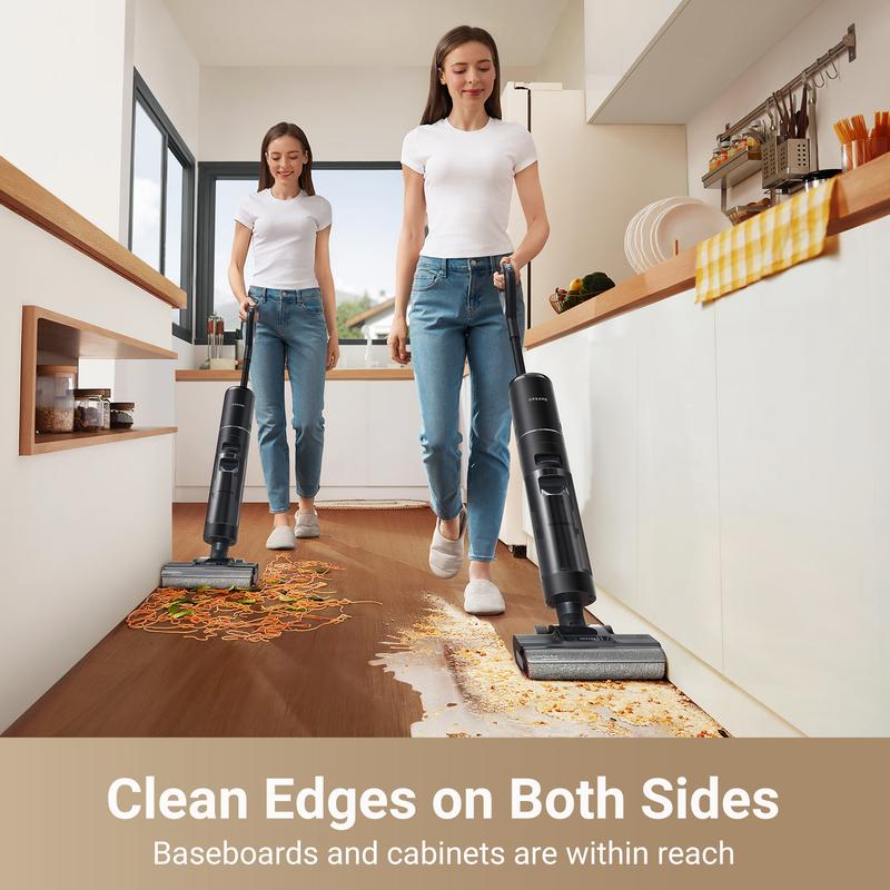 DREAME G10 Pro Vacuum Mop, Wet Dry Vacuum Cleaner, Cordless Vacuum Mop All in One for Hard Floors