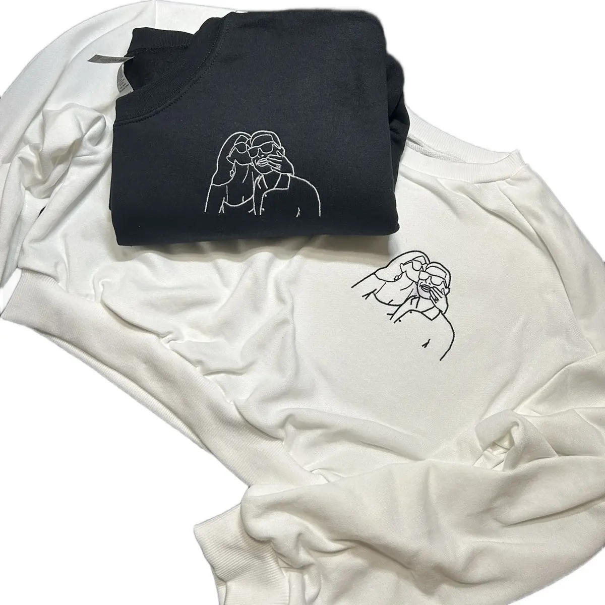 Photo Outline Sweatshirts
