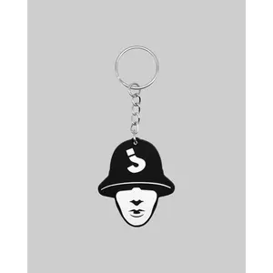 Mask Logo Jabbawockeez Keychain Black