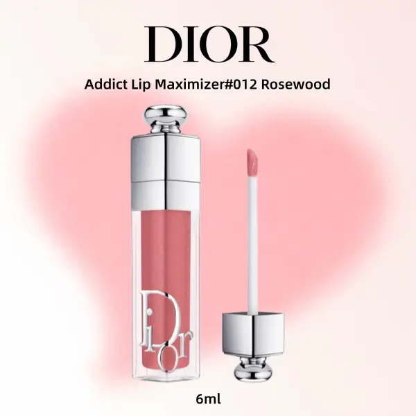 Dior Addict Lip Maximizer #012 Rosewood 6ml - Luxurious Lip Enhancer for Bold & Beautiful Lips