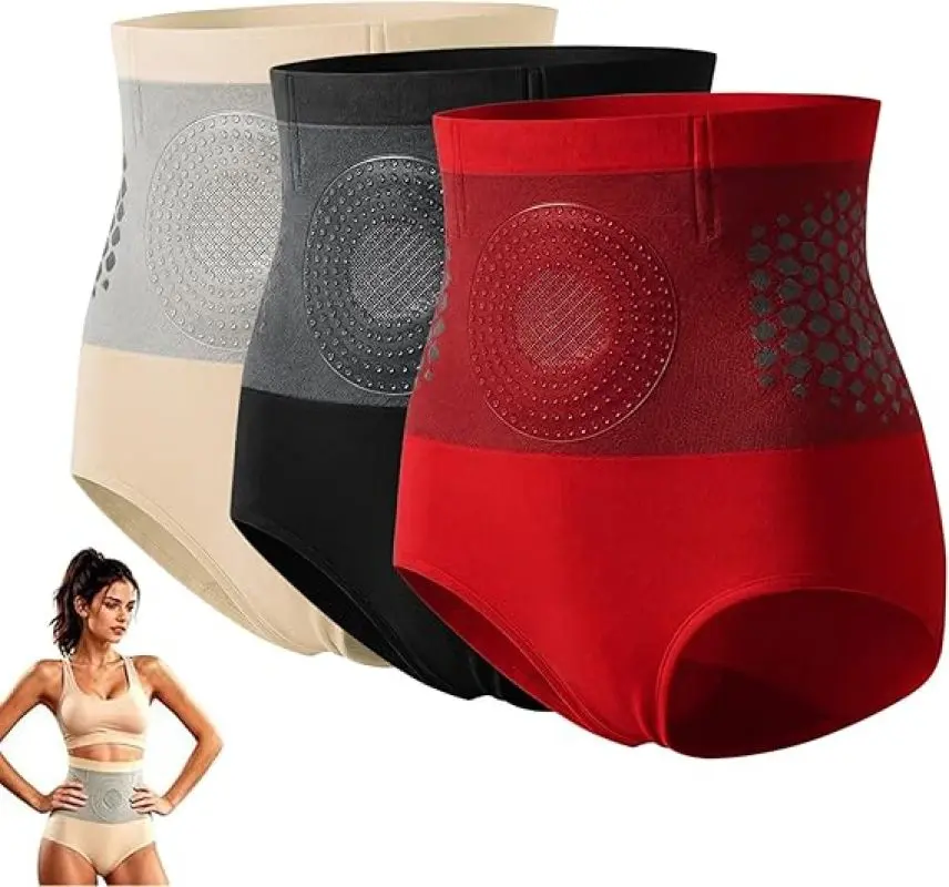 3-Pack 4-in-1 Compression Sweat Shorts for Women – High-Waist Yoga Pants, Breathable Firming Tummy Control Shapewear for Workout & Daily Wear