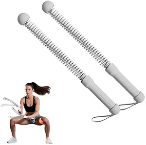 Weighted Cordless Battle Ropes, Portable Rope-Free Workout Equipment for Home Gym, Silent Strength Training & HIIT Exercise, Ideal Fitness Gift for Men & Women