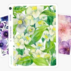 A5 Monthly Planner Divider Stickers for Hobonichi Cousin