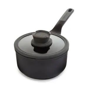 BergHOFF Stone+ Nonstick Ceramic 7" Sauce Pan with Lid 2.1qt